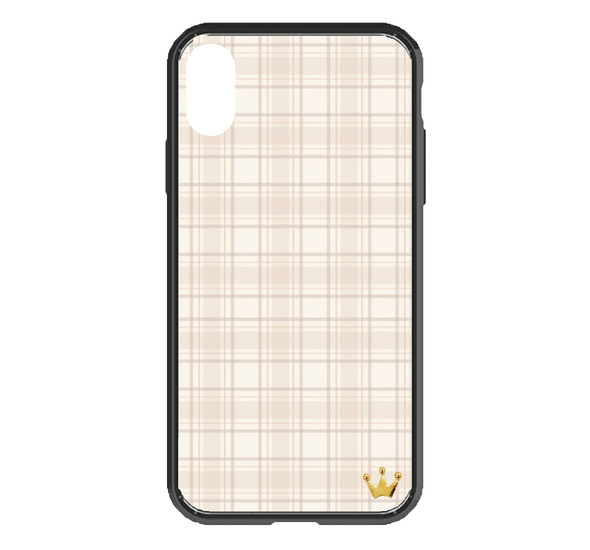 Ivory Plaid for iPhone Xr