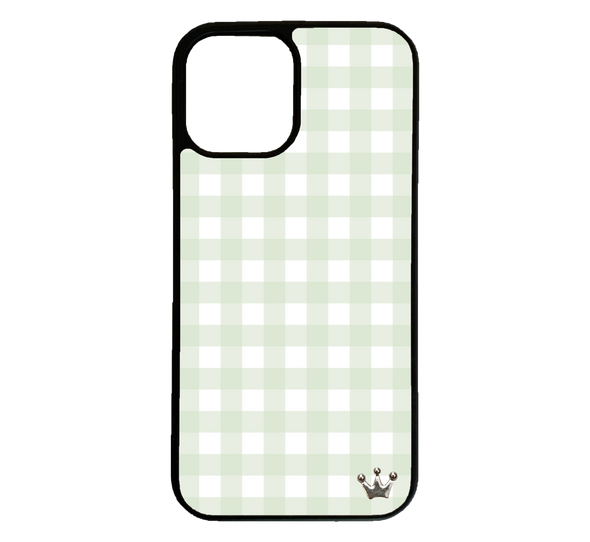 Sage Gingham for iPhone 12 mini