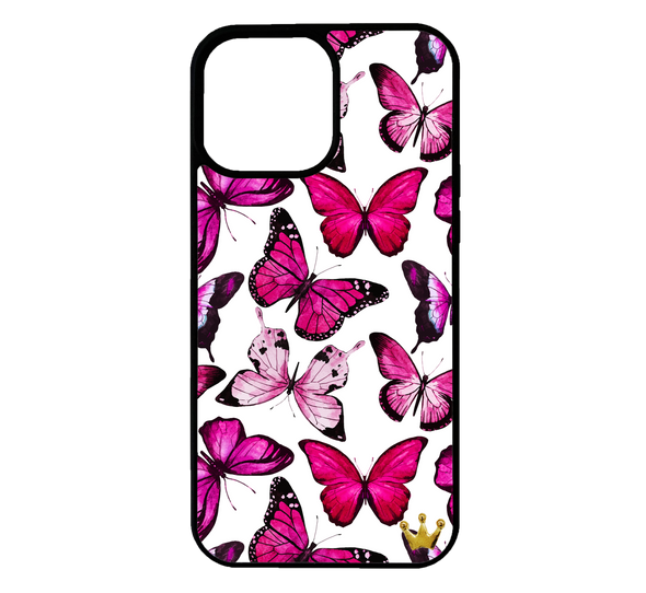 Pink Butterflies for iPhone 13 Pro
