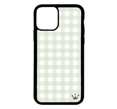Sage Gingham for iPhone 11 Pro