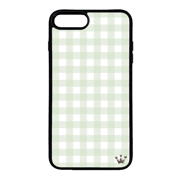 Sage Gingham for iPhone 7/8/SE