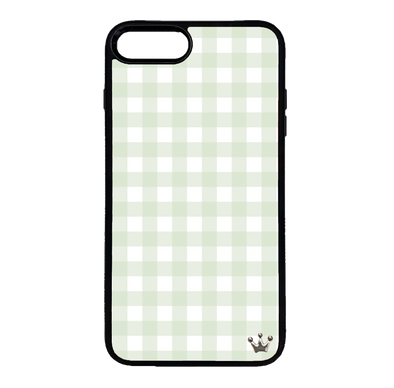 Sage Gingham for iPhone 7/8 Plus