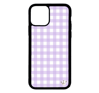 Lilac Gingham for iPhone 11